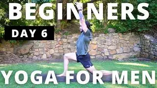 25-Min Beginners Yoga for Men: Focus | Day 6 of 7-Day Challenge