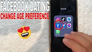 ✅ How To Update Age Range Preference For Facebook Dating 🔴