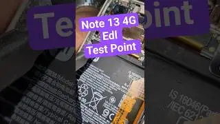 Redmi Note 13 4G Edl Test Point Location