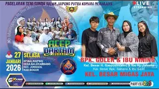 LIVE ACEP DARTAM ll HJT. BPK. GOLER MIGASJAYA - BALEKAMBANG - JONGGOL -BOGOR  27/01/2026 malam
