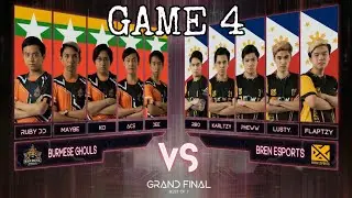 Bren Esports Vs Burmese Ghouls GAME 4 - M2 WORLD CHAMPIONSHIP GRAND FINAL- Mobile Legends Bang Bang