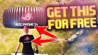 Claim your Asus Parachute and T-Shirt - PUBG New State