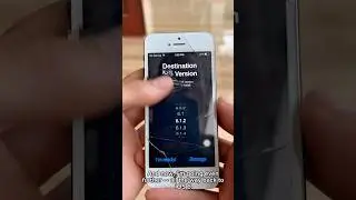 Как я понизил версию iOS на iPhone 5 до iOS 6 в 2025 году! #iPhone5 #iOS6 #DowngradeiOS #RetroTech