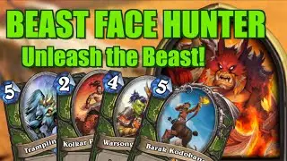 THIS DECK FEELS GREAT!| Face Hunter| Forged in the Barrens| Hearthstone