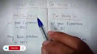 Mohit Sir V/s Om sir |  Best teacher for Inorganic chemistry 2026 ? #neet2026 #physicswallah 