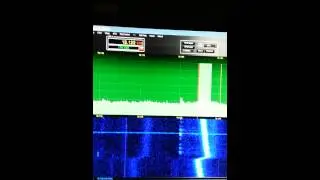 Flex 3000 SDR Strange Transmission on 17 meters ham radio