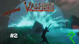 Let's play Valheim 2025 EP2 Beating Eikthyr