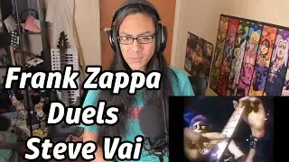 Frank Zappa Duels Steve Vai Reaction Musician First Listen