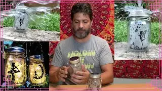 Solar Power Fairy Lantern Mason Jar Lights