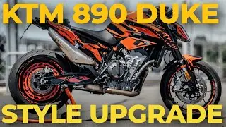 KTM 890 DUKE - STYLE UPGRADE  ►TOP New features ( better performance )
