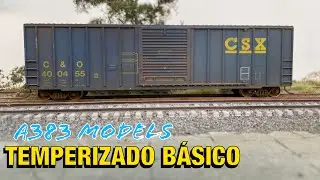 TEMPERIZADO (Weathering) básico y ALGO MÁS...