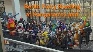 Berlin Furry Bowling at Kangaroo's Land💚💜
