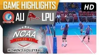 NCAA 93 WV: AU vs. LPU | Game Highlights | January 21, 2018