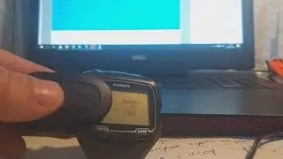 Start garmin 910xt battery -1%