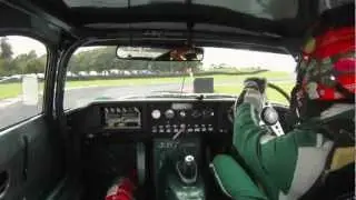 Alex Buncombe E Type Challenge Oulton Park Gold Cup 2012