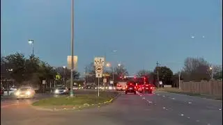 Relaxing Driving Street View 🚗☁️ Calm Music Live 