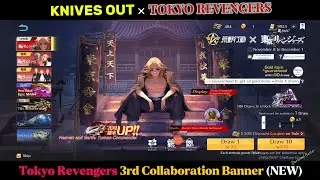 【KNIVES OUT】 TOKYO REVENGERS Collaboration Item & Stuff Preview || 20 Free Collaboration Pulls