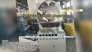 XDF-250x200 High Voltage Laboratory Electrostatic Separator for Zircon, Black Sand, Rutile
