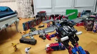 Optimus Prime Vs Shockwave STOP Motion
