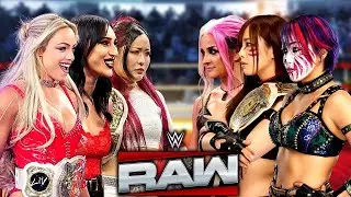 Полный матч Лив Морган Айо Скай и Риа Рипли против Аски Кайри Сэйн и Дакоты | WWE RAW 28.11.2025