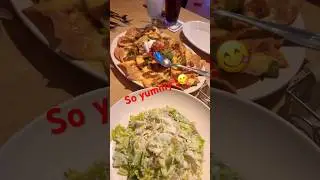 Delicious ceasar salad & nachos!#food #foodie #italy #mexico #cuisine #restaurant#yummy