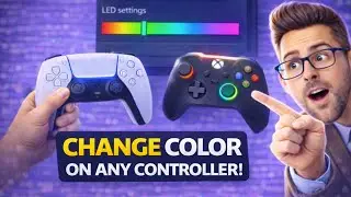 How to Change Controller Light Color ? | Any Controller !