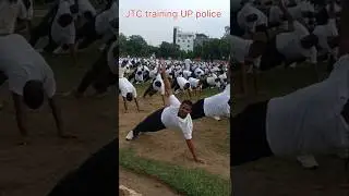 #JTC training UP police# 60244 Jaunpur police line Jaunpur #पुलिस