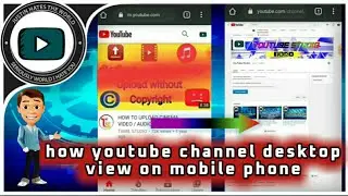How to YouTube channel desktop view on mobile | chrome browser | ys official