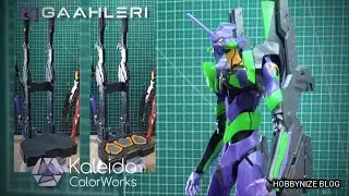 Hobbynize Build - Painting and Detailing / GAAHLERI's Kaleido Colorworks Paints and Metallic Marker