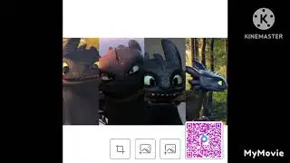 Evolution of Toothless in movie and TV shows (2010-2014-2019-2024)