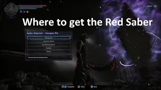Hellpoint - Where to find the Red Saber