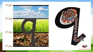 Letter Q - writing the lowercase Q