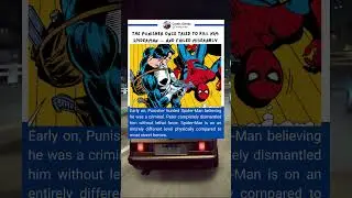 The punisher once tried to takeout Spider-Man and failed miserably #thepunisher #spiderman