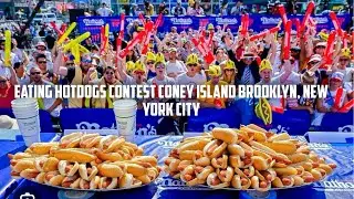 New York City: 4th Of July Nathan's Hot Dog Eating Contest Live