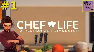 Chef Life: A Restaurant Simulator #1 | Moja własna restauracja👨&zwj;🍳🔪| Gameplay PL