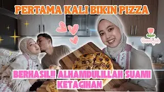 PERTAMA KALI BIKIN PIZZA FAVORITE SUAMI | BERHASIL SUAMI KETAGIHAN MINTA LAGI