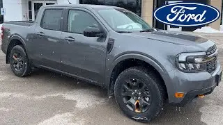 2024 Ford Maverick Lariat AWD 500A Tremor Off-Road Package in Carbonized Grey Metallic Walk-Around
