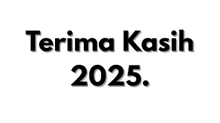 Terima Kasih 2025 (Komune - Kapal Udara)