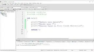 Cour de language et programmation sur le langage C - PRATIQUE PRINTF