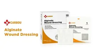 Carbou Alginate Wound Dressing | High Absorbency, Gentle Comfort & Faster Healing ✨