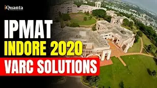 IPMAT Indore 2020 VARC Solutions