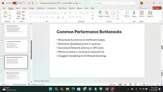 Optimizing Applications Part 1: Core Concepts & Performance Foundations