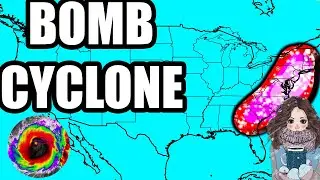 This BOMB Cyclone WIll Bring Lots Of SNOW And Strong WINDS!