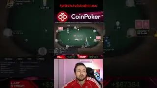 $100 000 profit challenge on CoinPoker #coinpoker #poker #twitch #bankrollchallenge #crypto
