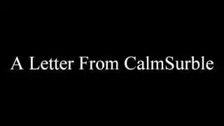 A Letter From Calmsurble