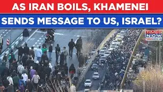 Iran On Edge: As Calls For End Regime Grows, Khamenei Plays Blame Game, Says US, Israel Guilty Of...
