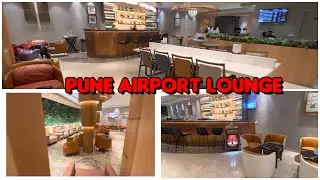 Зал ожидания в аэропорту Пуны #prioritypass #PNQLounge #TravelHacks #AirportLounge #LoungeReview ...