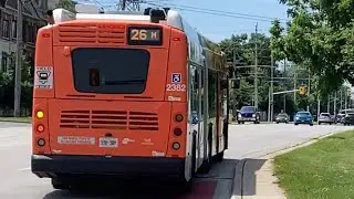 MiWay Transit 2382 26W Burnhamthorpe From Islington Station to Pony Trail 7/2/2024