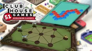 Double Domination! | Clubhouse Games 51 | Hex / Hare and Hounds