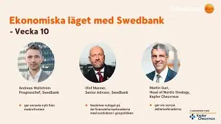Ekonomiska läget med Swedbank vecka 10 2023